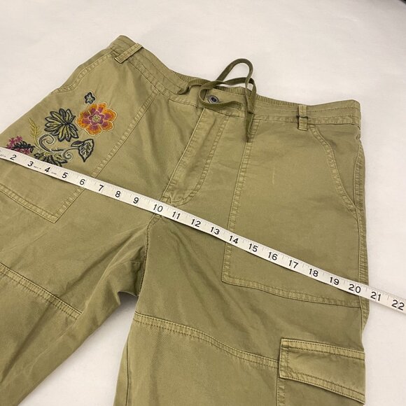 Sundance Floral Embroidered Cargo Pant - Picture 11 of 13